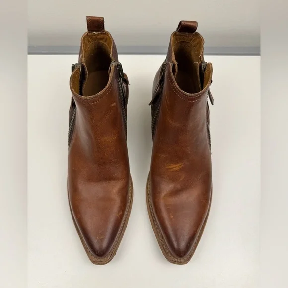 Sacha Chelsea Boot Frye Sacha Zip Shortie FRYE Sacha Moto Shortie - Main Image